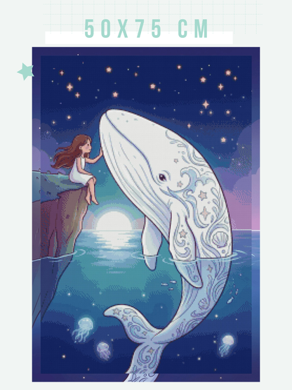 Whale, I’m Doing My Best | Diamond Painting