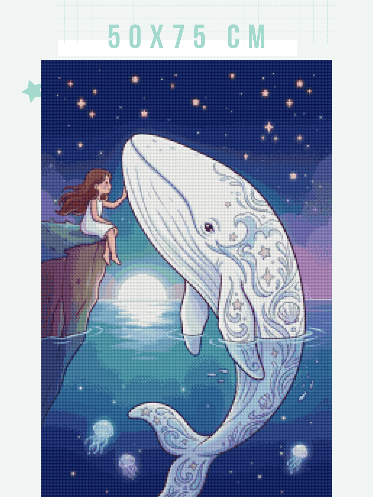 Whale, I’m Doing My Best | Diamond Painting