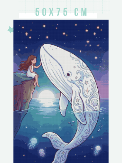 Whale, I’m Doing My Best | Diamond Painting