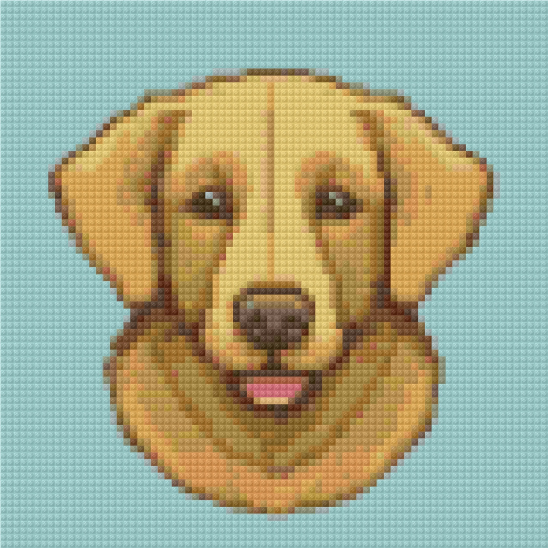 Golden Retriever | Mini Diamond Painting