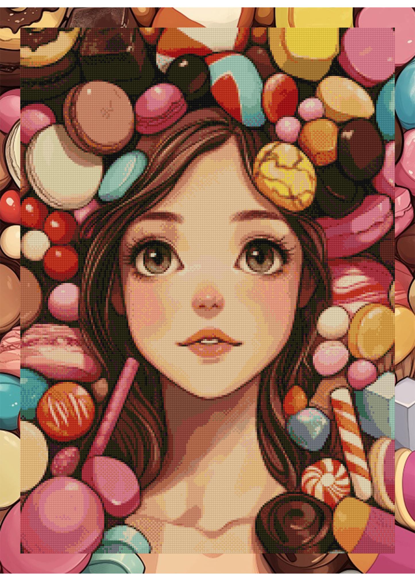 Sugar Coated | Portrait Diamond Painting