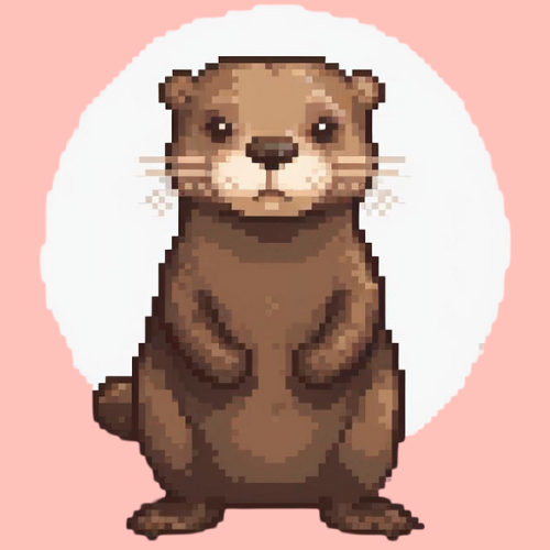 Otter | Mini Diamond Painting