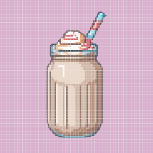 Milkshake | Mini Diamond Painting