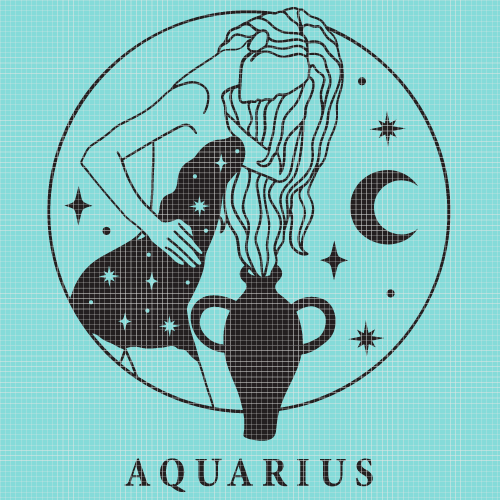 Aquarius | Premium Diamond Painting