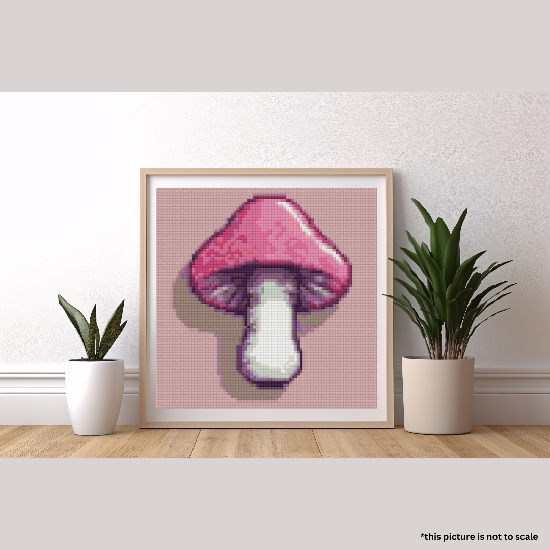 Mushroom | Mini Diamond Painting