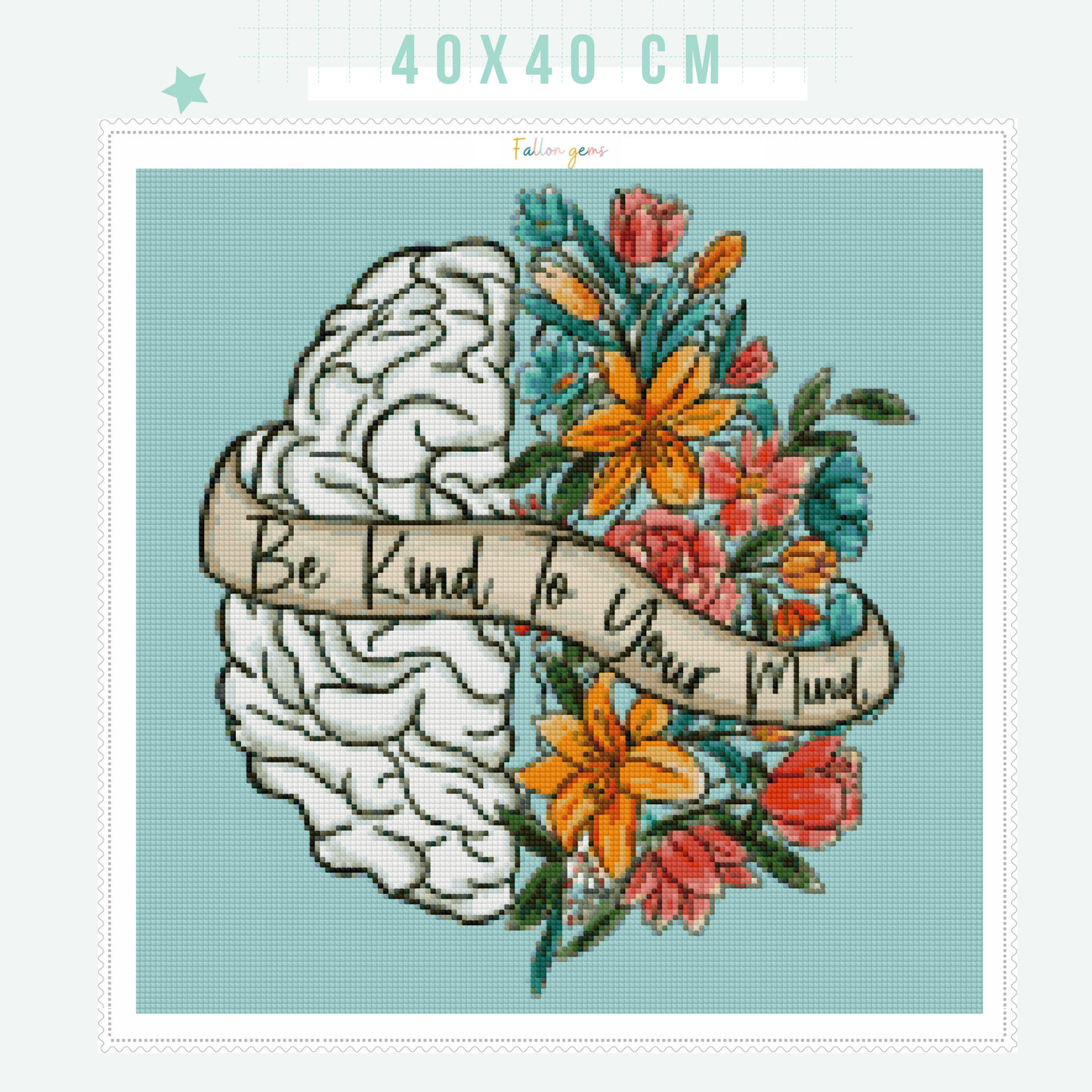 Be Kind To Your Mind | Diamond Painting
