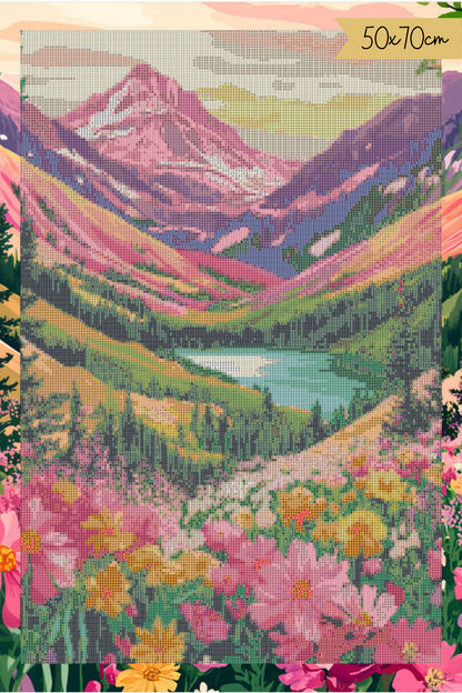 Peace Lake | Portrait Diamond Painting