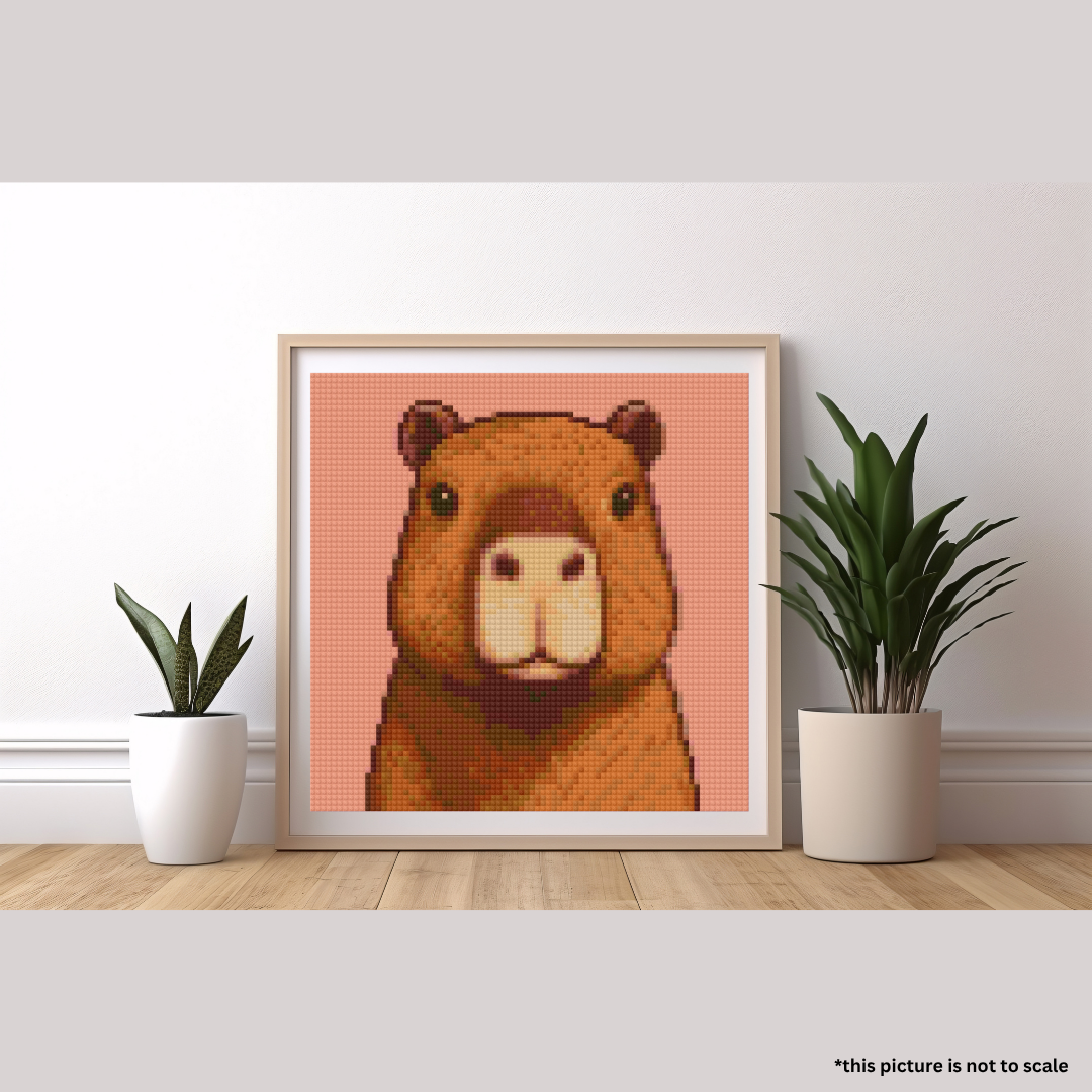 Capybara | Mini Diamond Painting