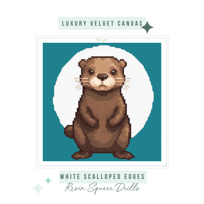 Otter | Mini Diamond Painting