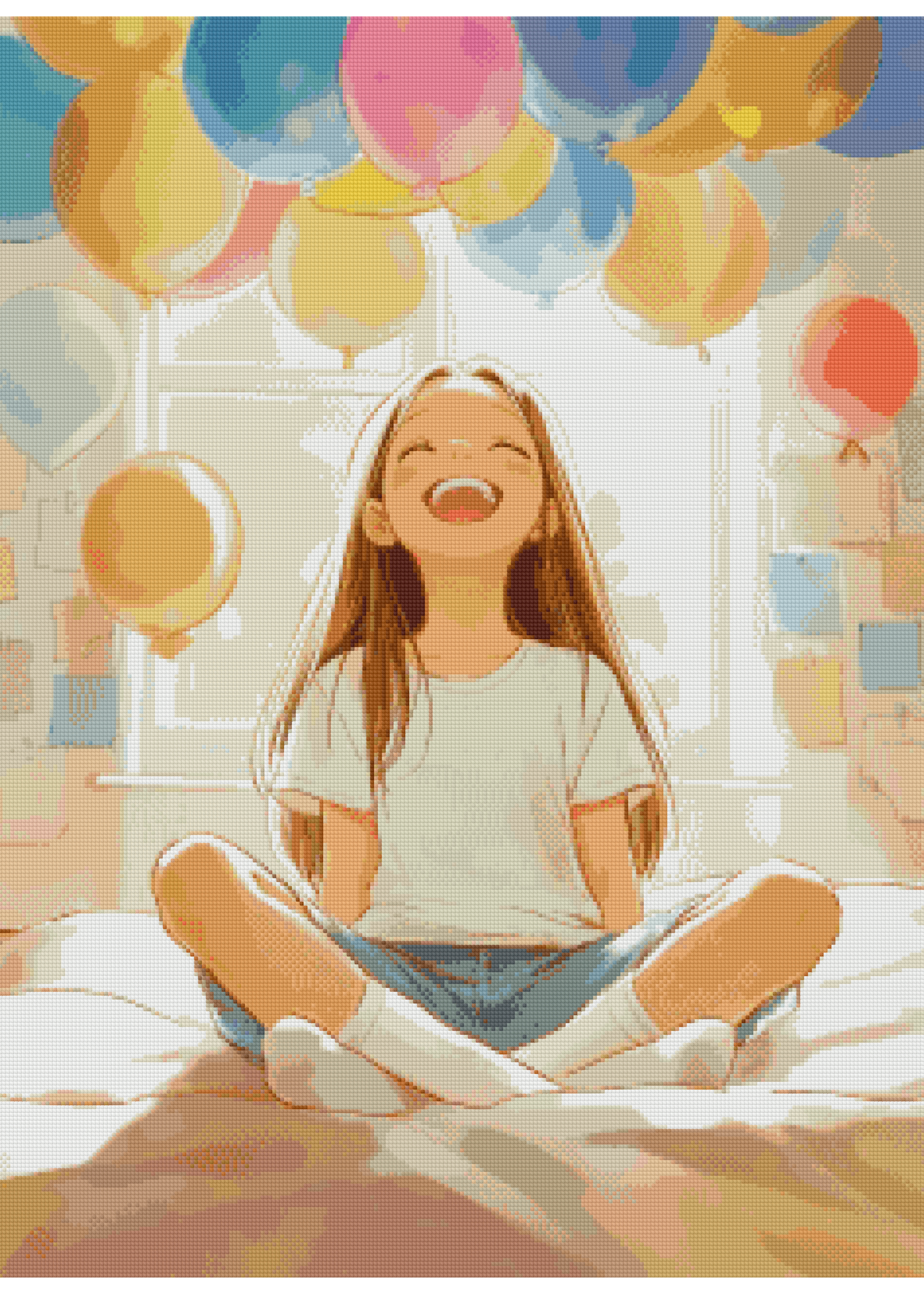 Lighter Than Yesterday | Portrait Diamond Painting