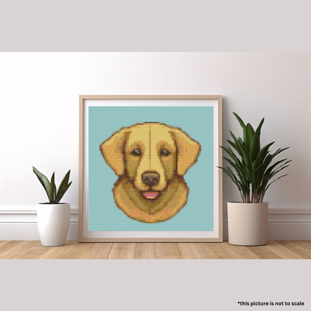 Golden Retriever | Mini Diamond Painting