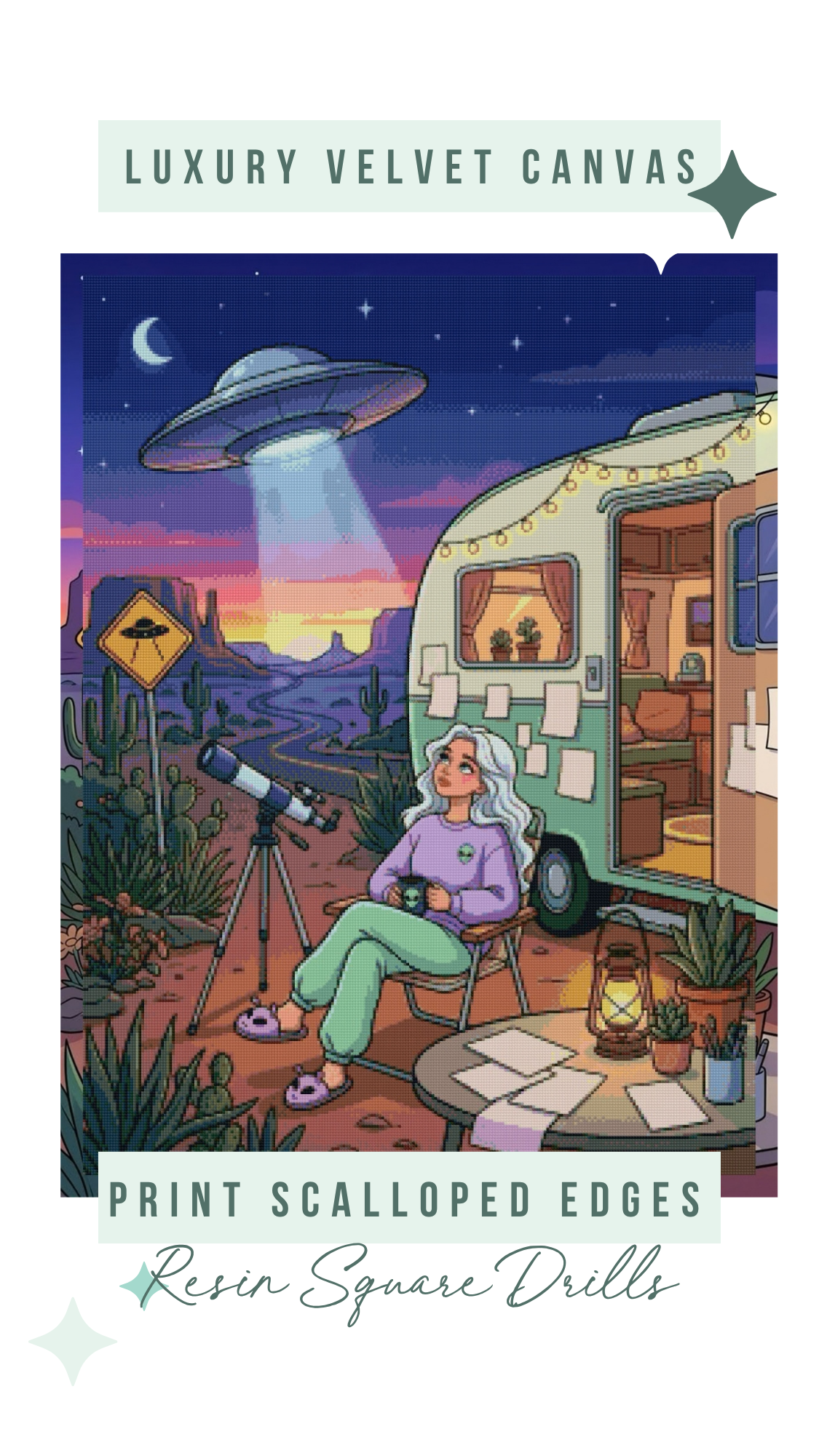 Please Abduct Me | Diamond Painting