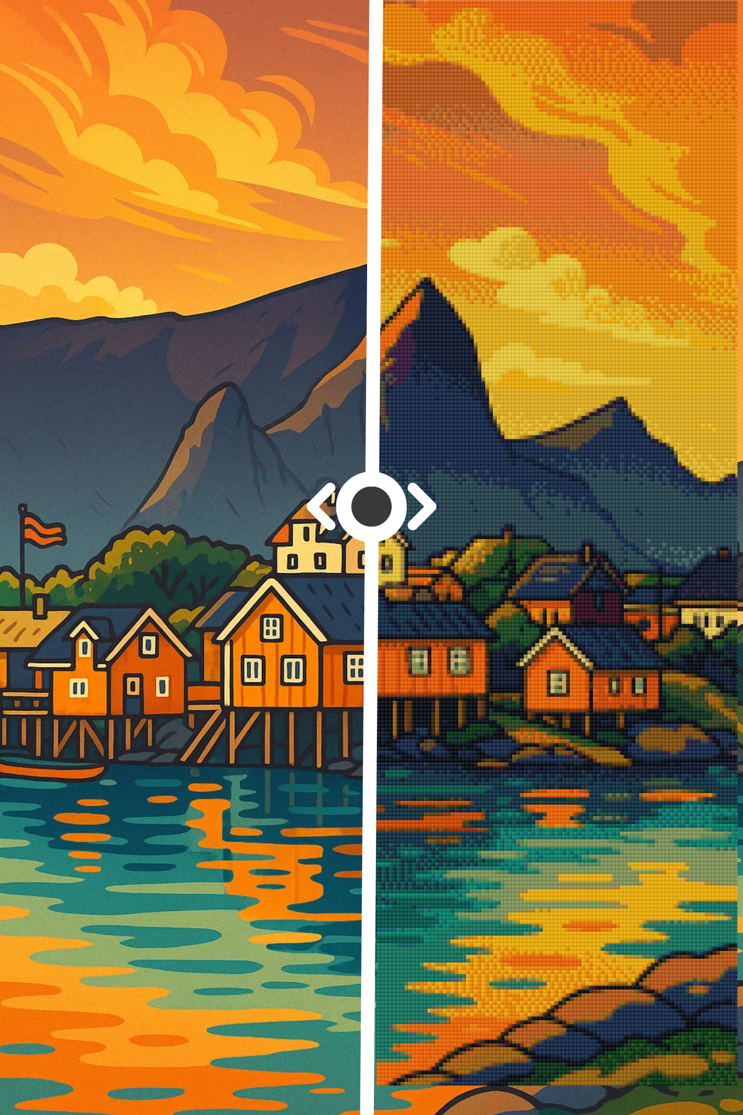 Sunset or Sunrise | Diamond Painting