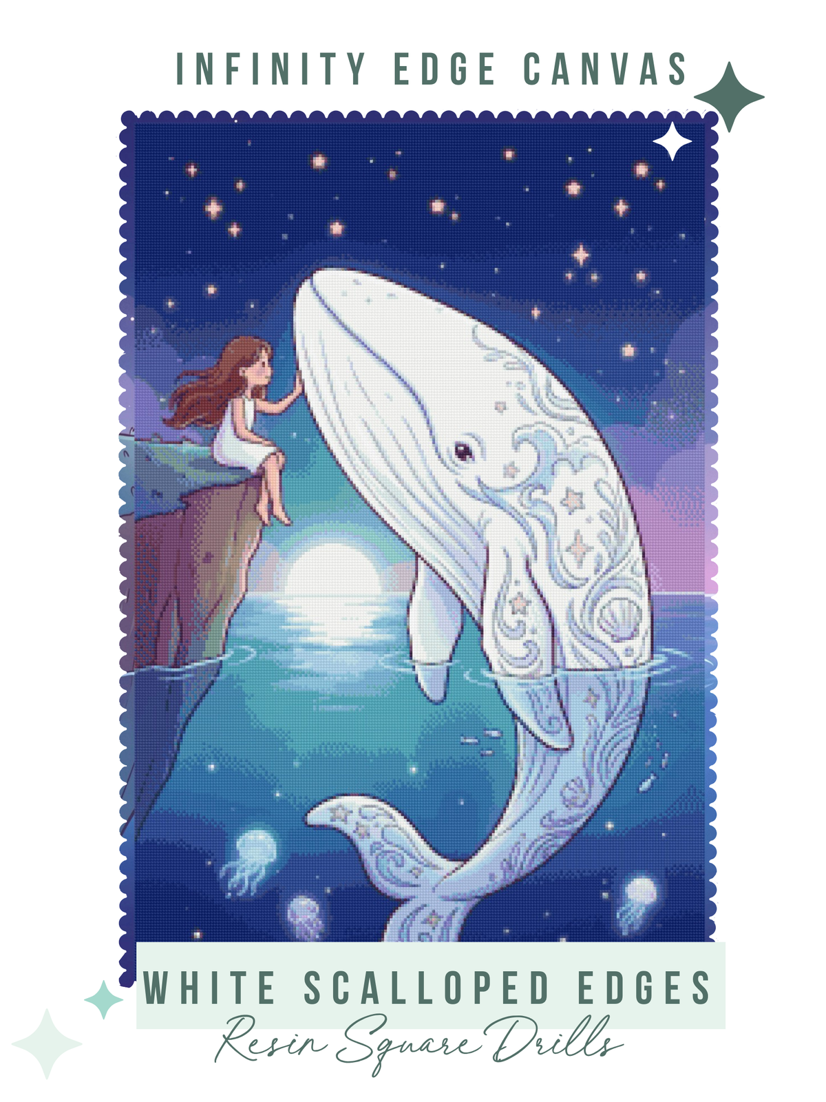 Whale, I’m Doing My Best | Diamond Painting