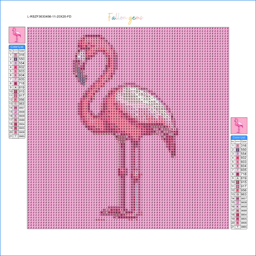 Flamingo | Mini Diamond Painting