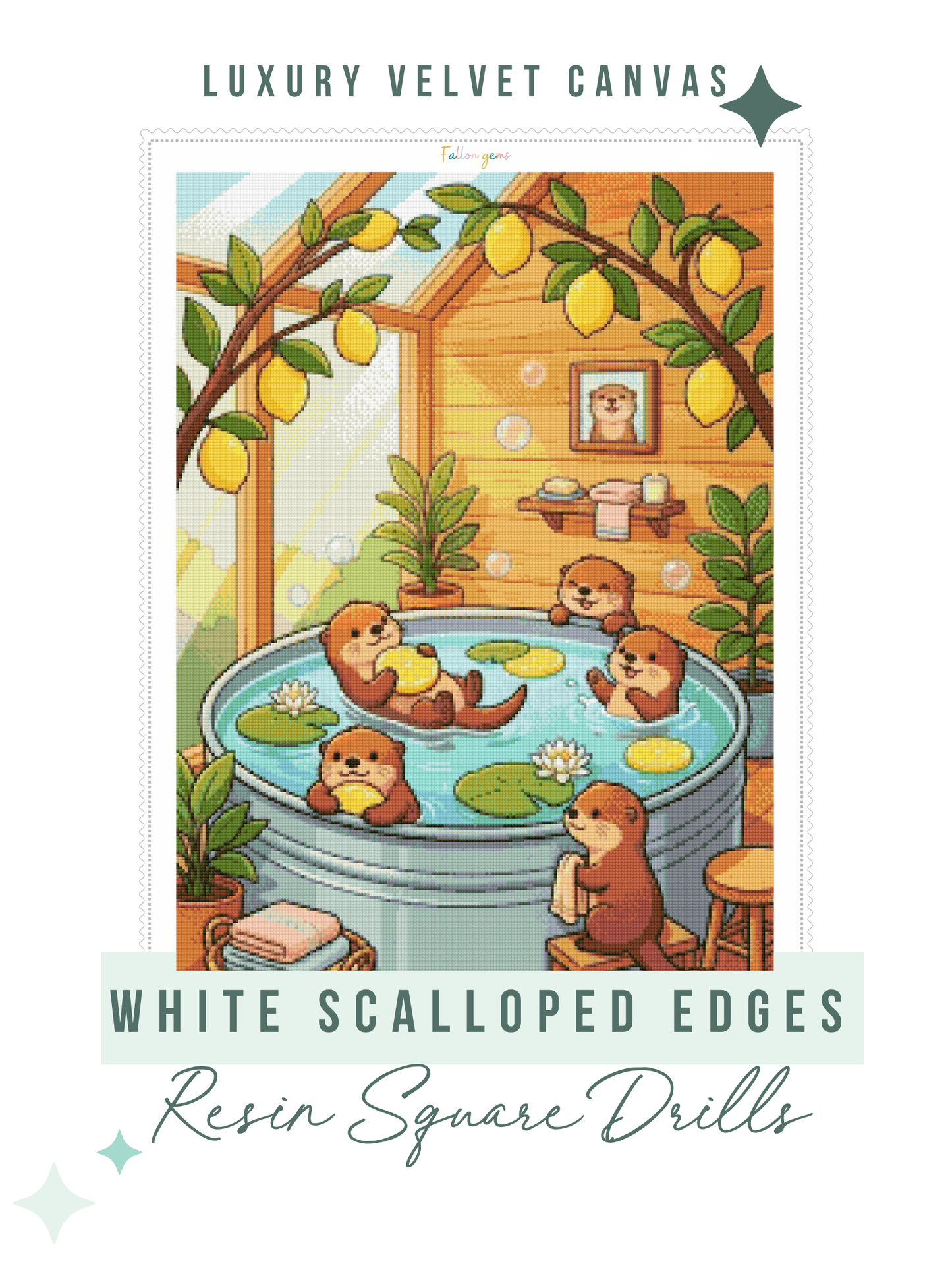 Otterly Unbothered | Diamond Painting