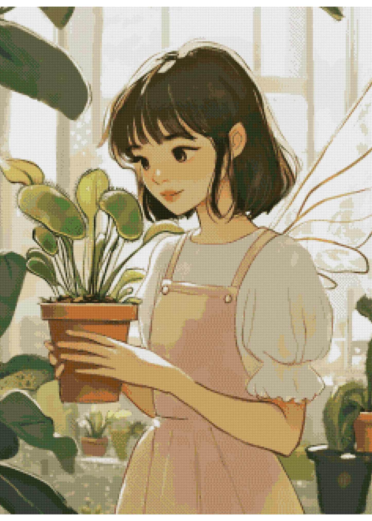 The Garden Tooth Fairy | Portrait Diamond Painting