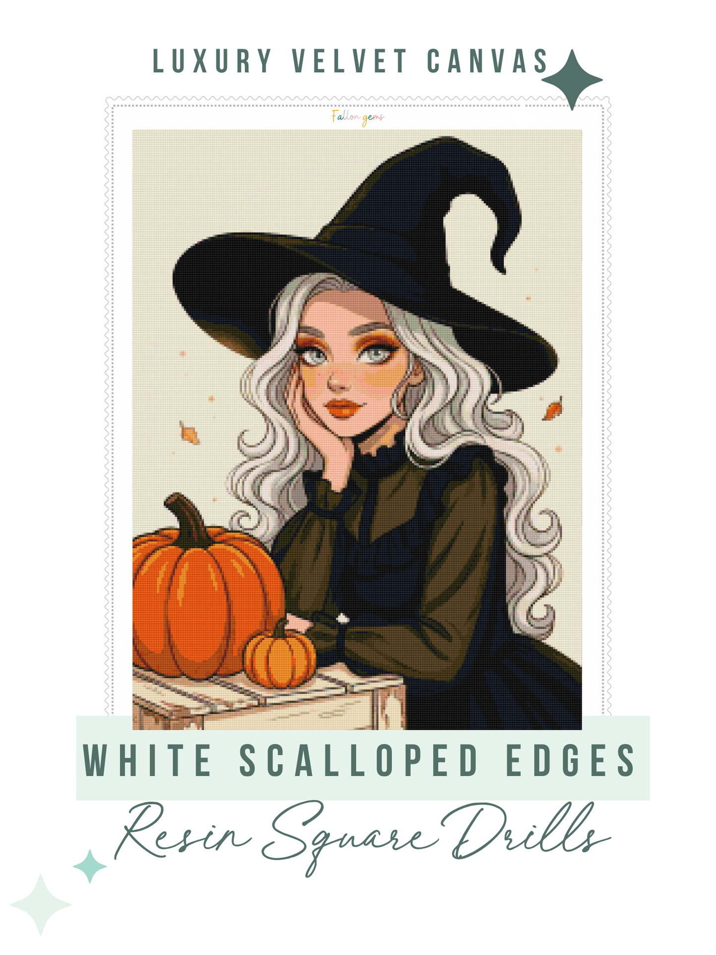 Resting Witch Face | Diamond Painting