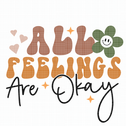 All Feelings Are Okay | Premium Diamond Painting