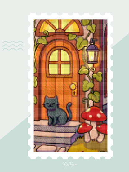 Cute, Cozy, and Slightly Cursed | Diamond Painting