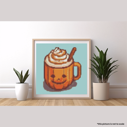 Pumpkin Latte | Mini Diamond Painting