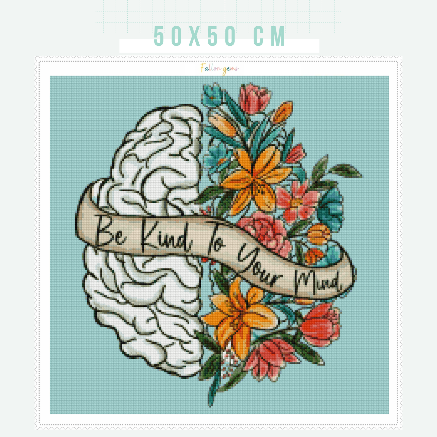 Be Kind To Your Mind | Diamond Painting