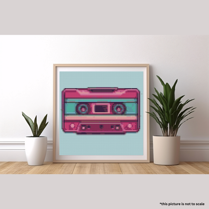 Cassette Tape | Mini Diamond Painting