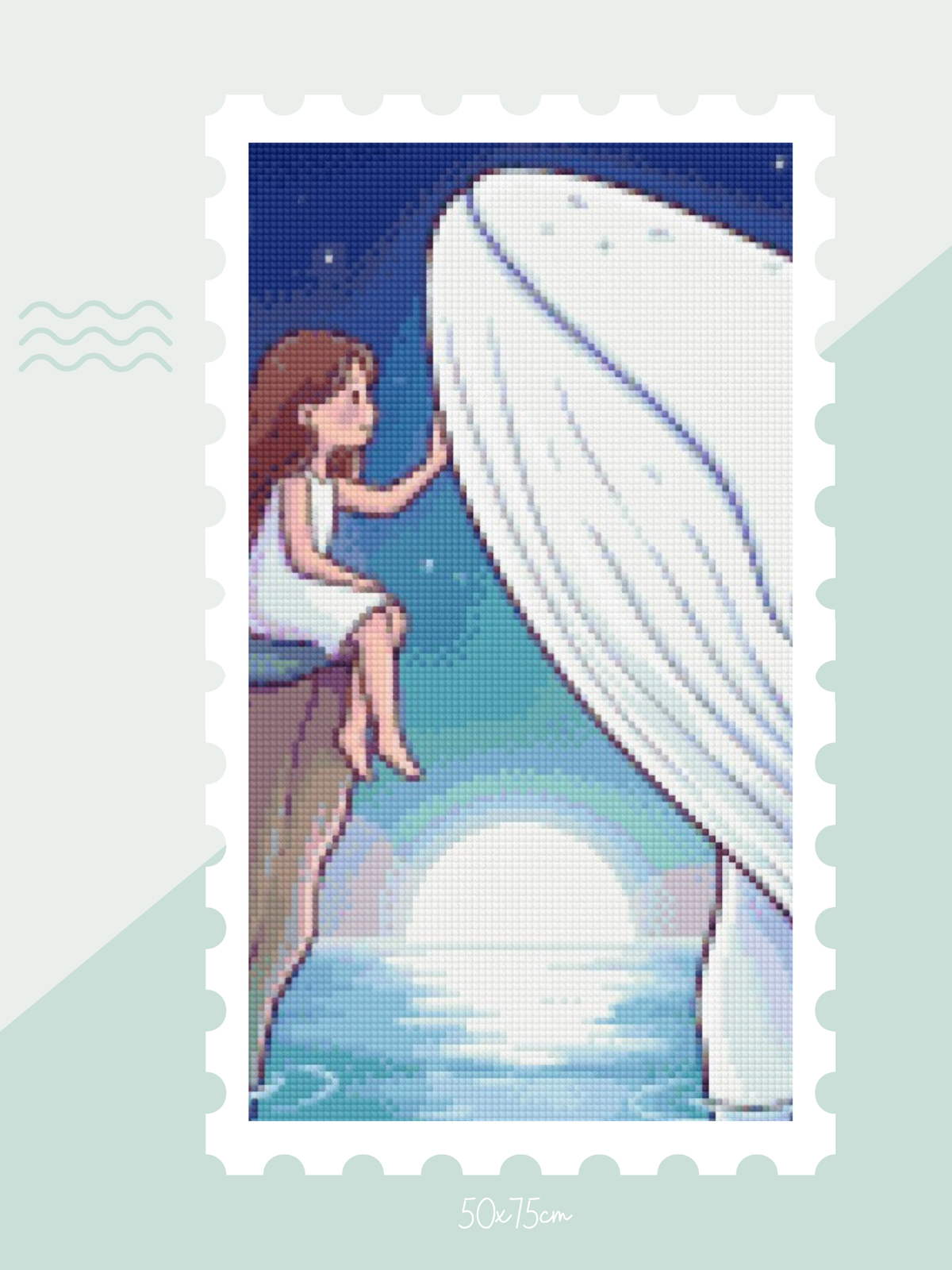 Whale, I’m Doing My Best | Diamond Painting