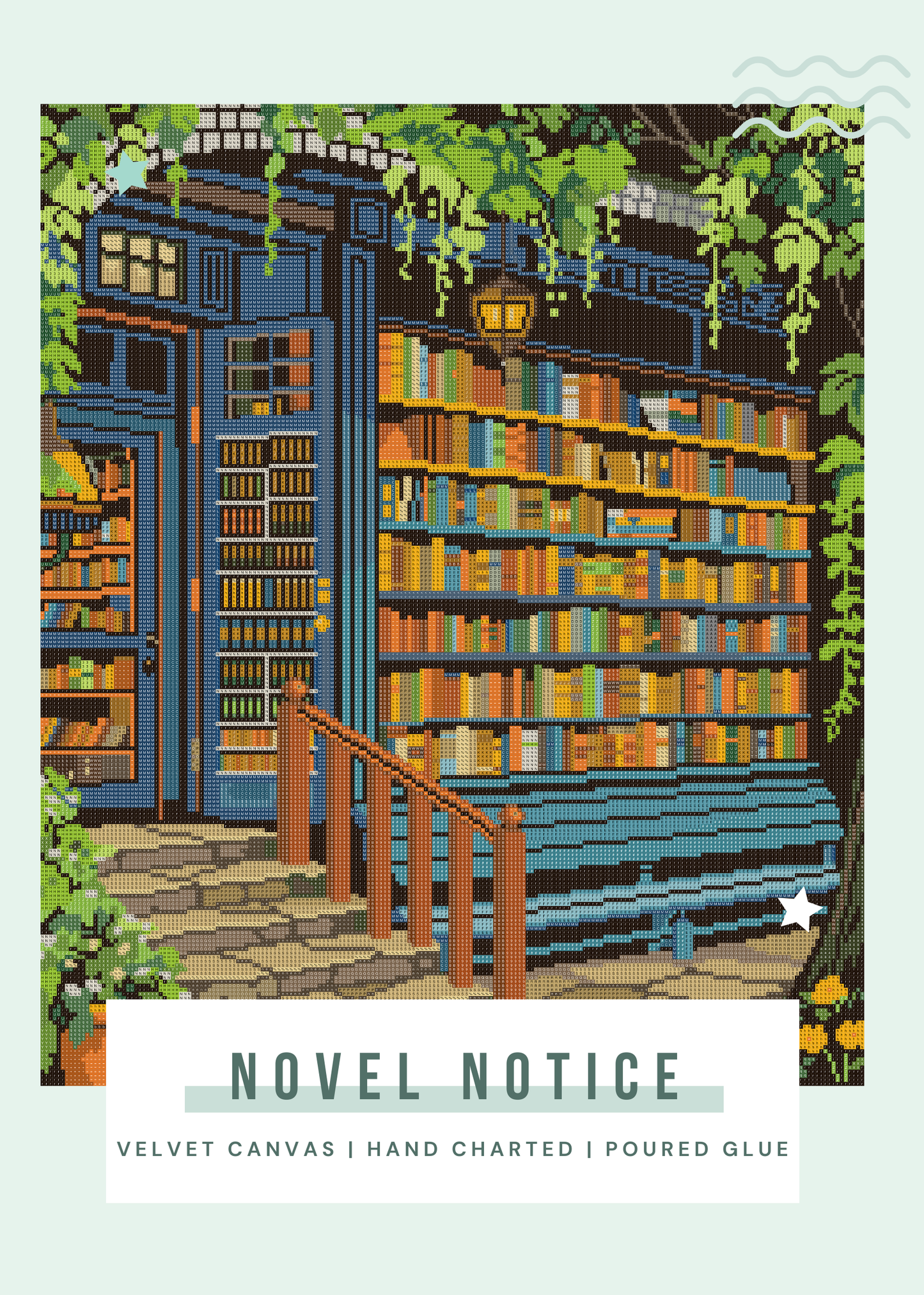 New Novel Notice | Portrait Diamond Painting