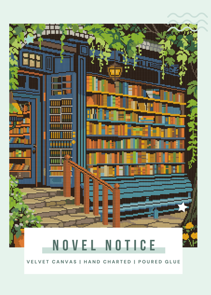 New Novel Notice | Portrait Diamond Painting