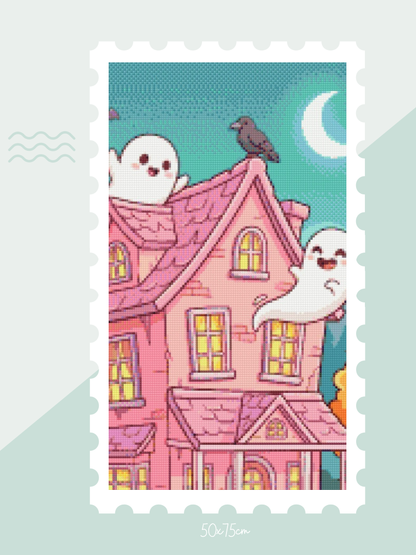 The Ghosts Came With the House | Diamond Painting