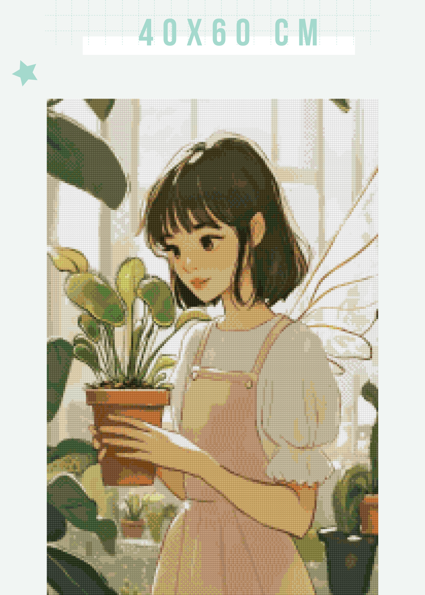 The Garden Tooth Fairy | Portrait Diamond Painting