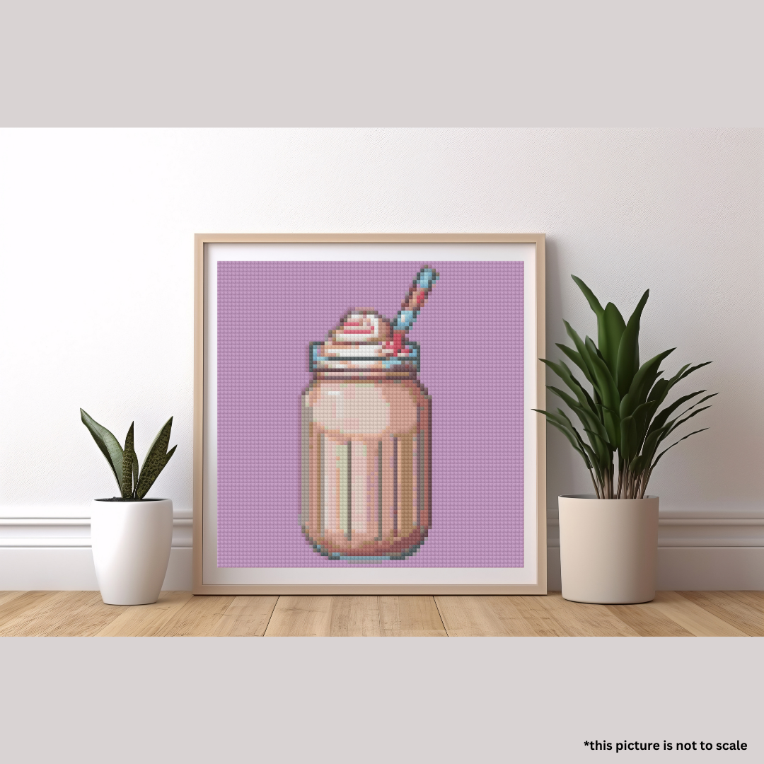 Milkshake | Mini Diamond Painting