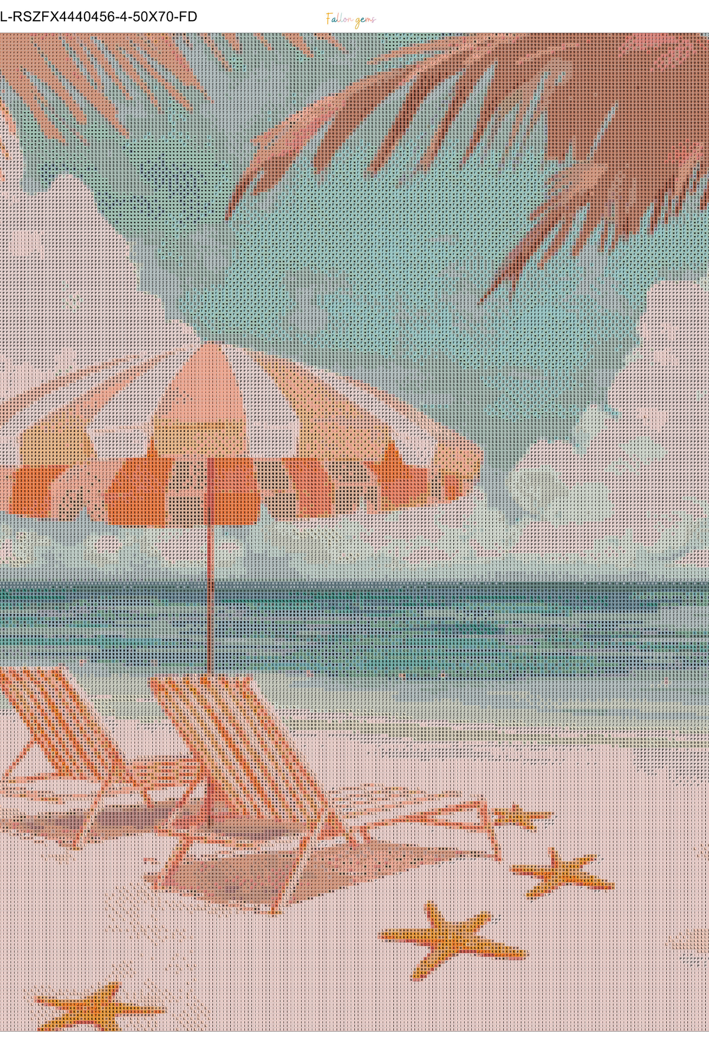 Where Worries Drift | Portrait Diamond Painting