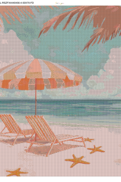 Where Worries Drift | Portrait Diamond Painting