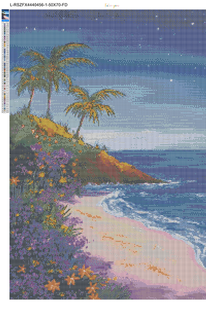 Where Peace Meets the Tide | Portrait Diamond Painting
