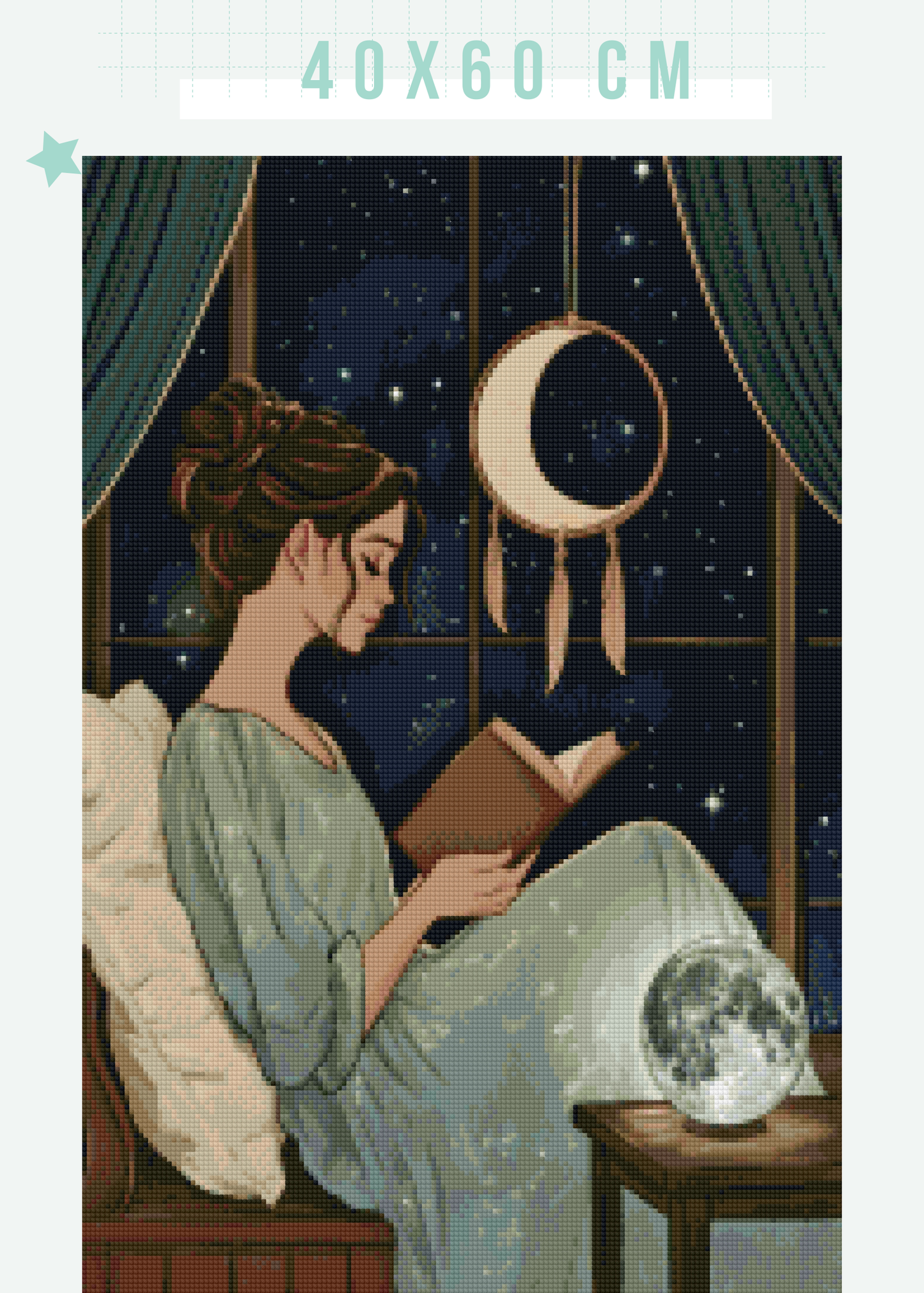 New Chapter | Portrait Diamond Painting
