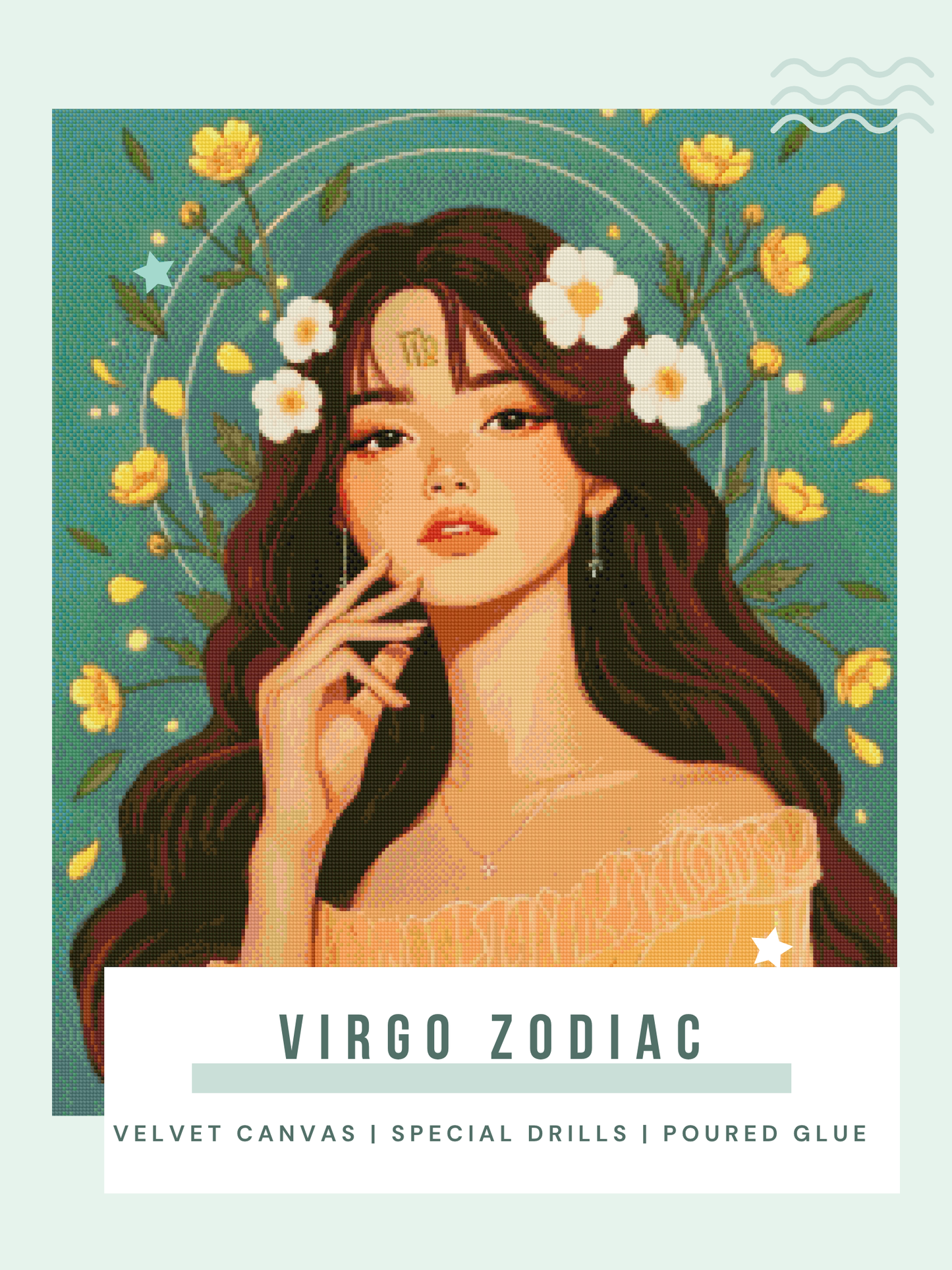 Virgo Zodiac | Diamond Painting
