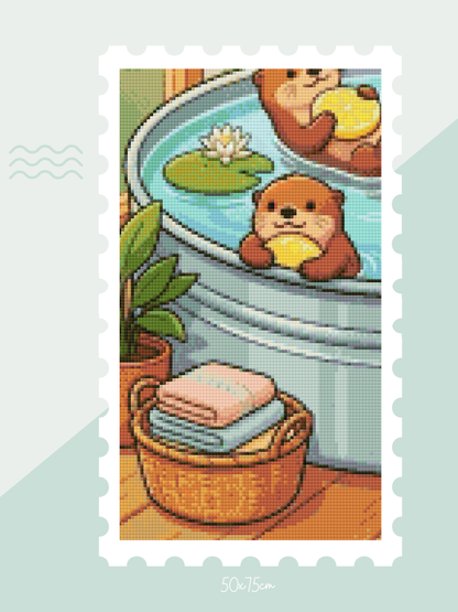 Otterly Unbothered | Diamond Painting