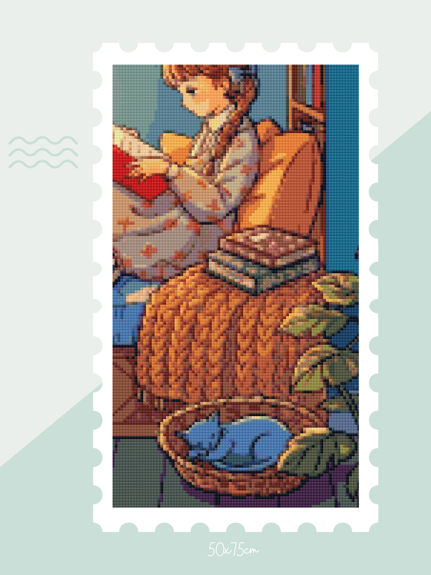 Nook, Booked, and Unbothered | Diamond Painting