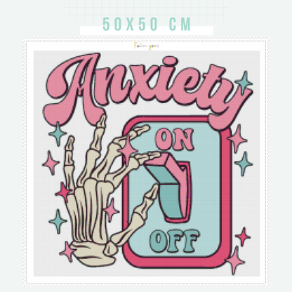 Anxiety on/off | Diamond Painting