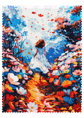 Petal Pathway | Portrait Diamond Painting
