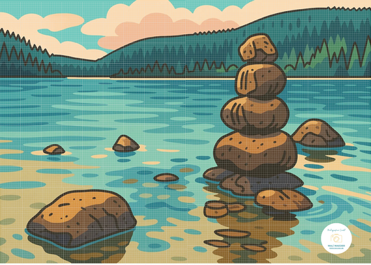Balanced Waters | Diamond Painting