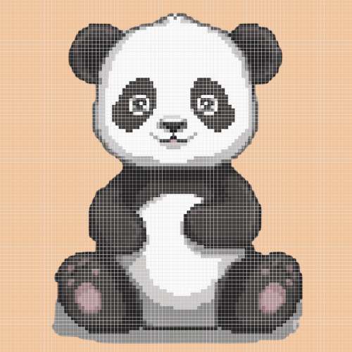 Panda | Mini Diamond Painting