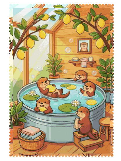 Otterly Unbothered | Diamond Painting