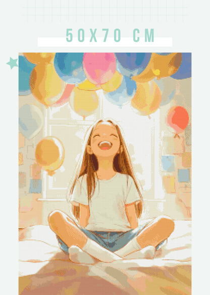 Lighter Than Yesterday | Portrait Diamond Painting