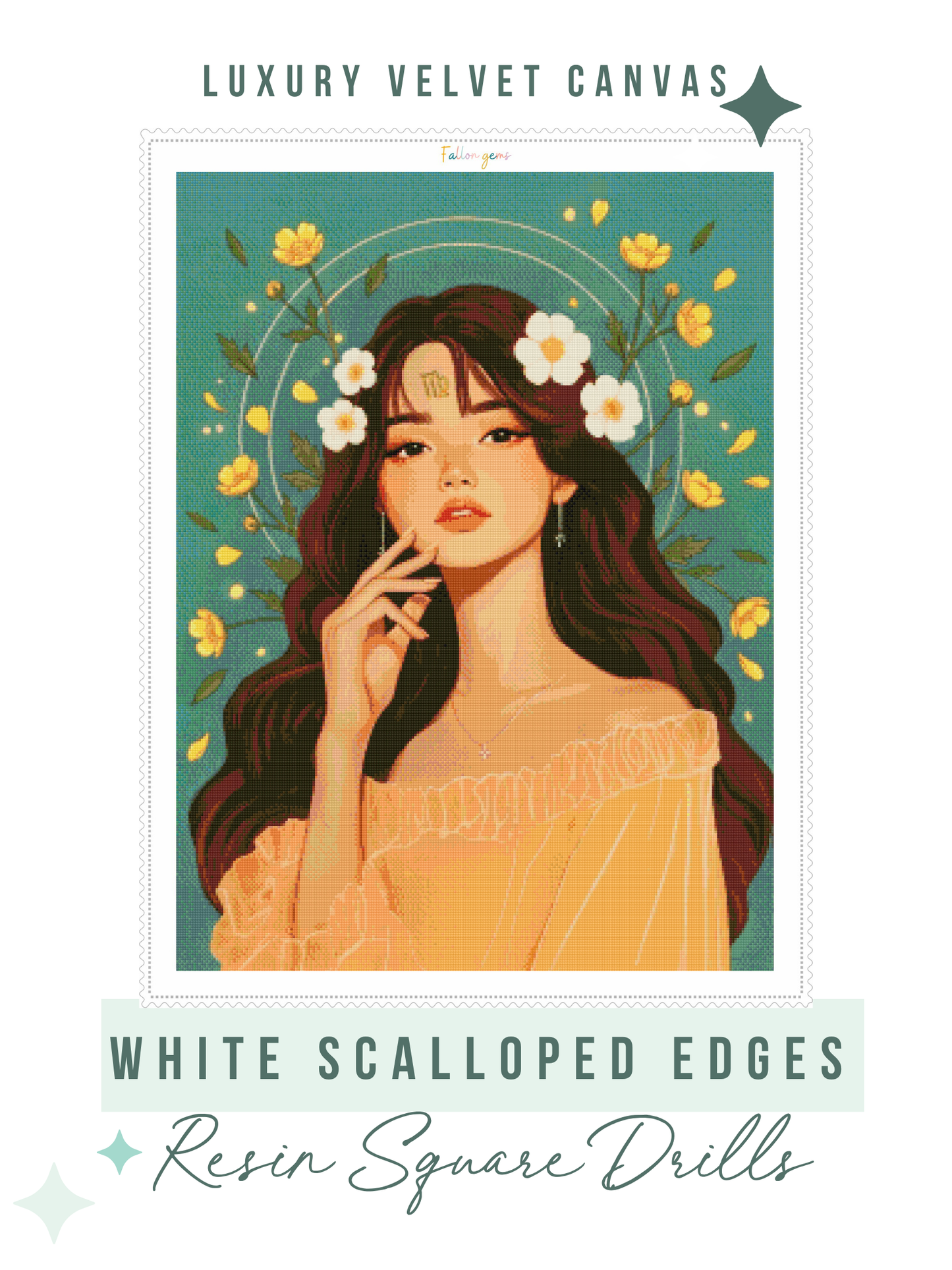 Virgo Zodiac | Diamond Painting