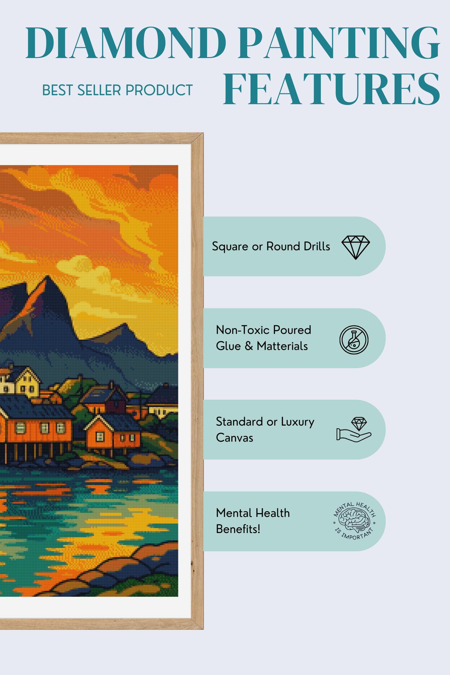 Sunset or Sunrise | Diamond Painting