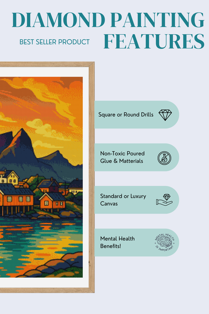 Sunset or Sunrise | Diamond Painting