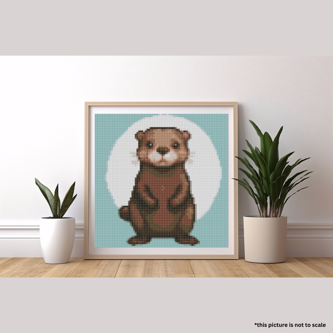 Otter | Mini Diamond Painting